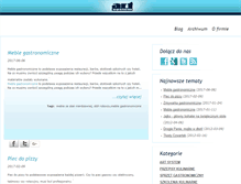 Tablet Screenshot of blog.artsystem.com.pl
